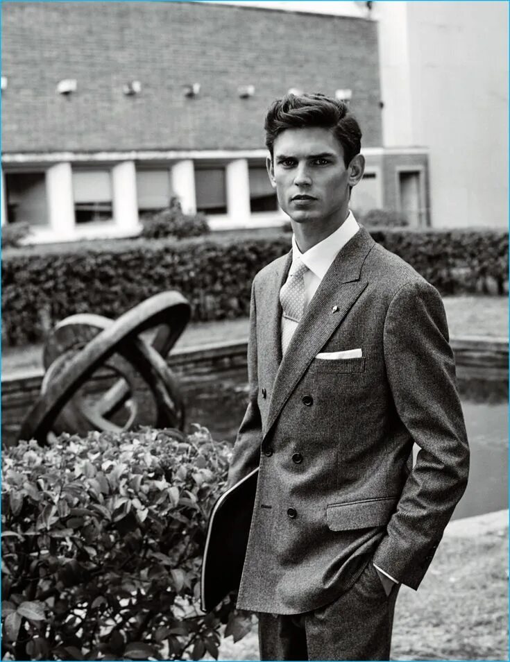 Мода 1950 мужская Arthur Gosse Channels 1950s Style for Codigo Unico - The Fashionisto Modern gent