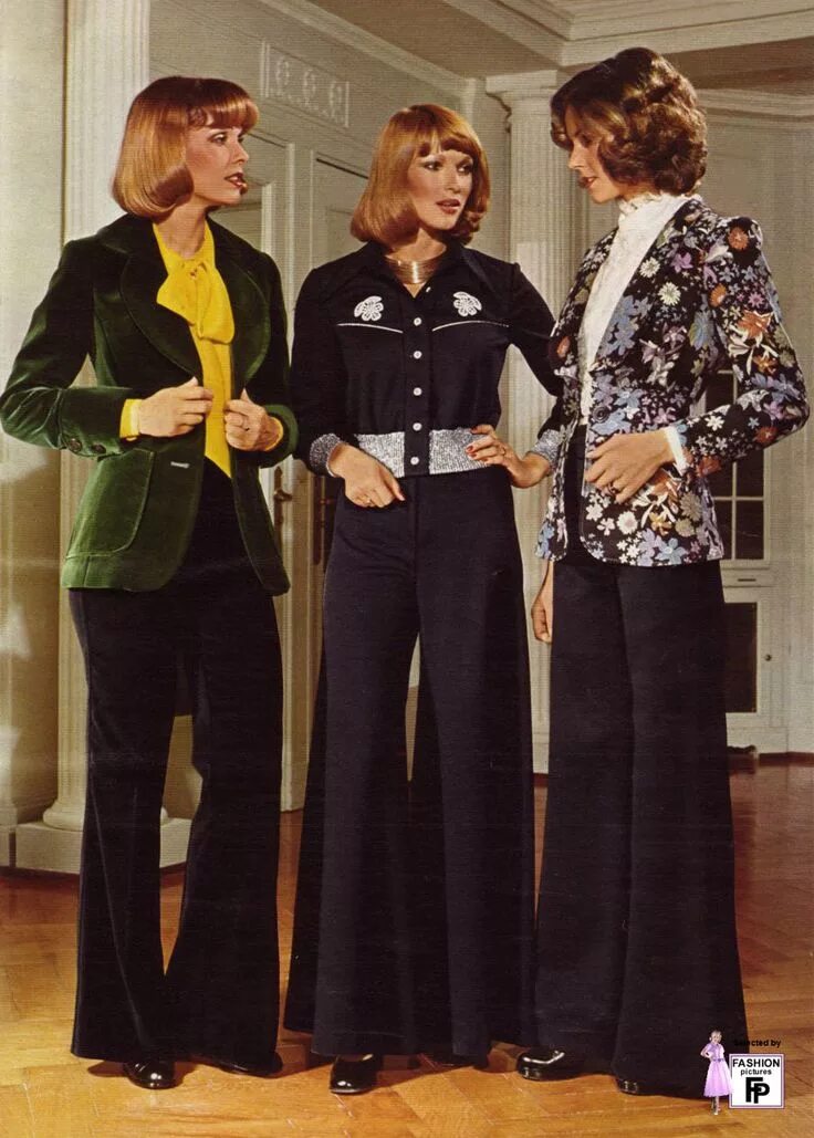 Мода 1975 фото Retro fashion pictures from the 1950s 1960s 1970s 1980s and 1990s. 70s fashion, 