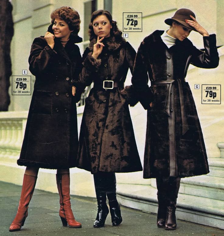Мода 1976 года фото 1976/77 Mode vintage, Retro mode, Idées de mode