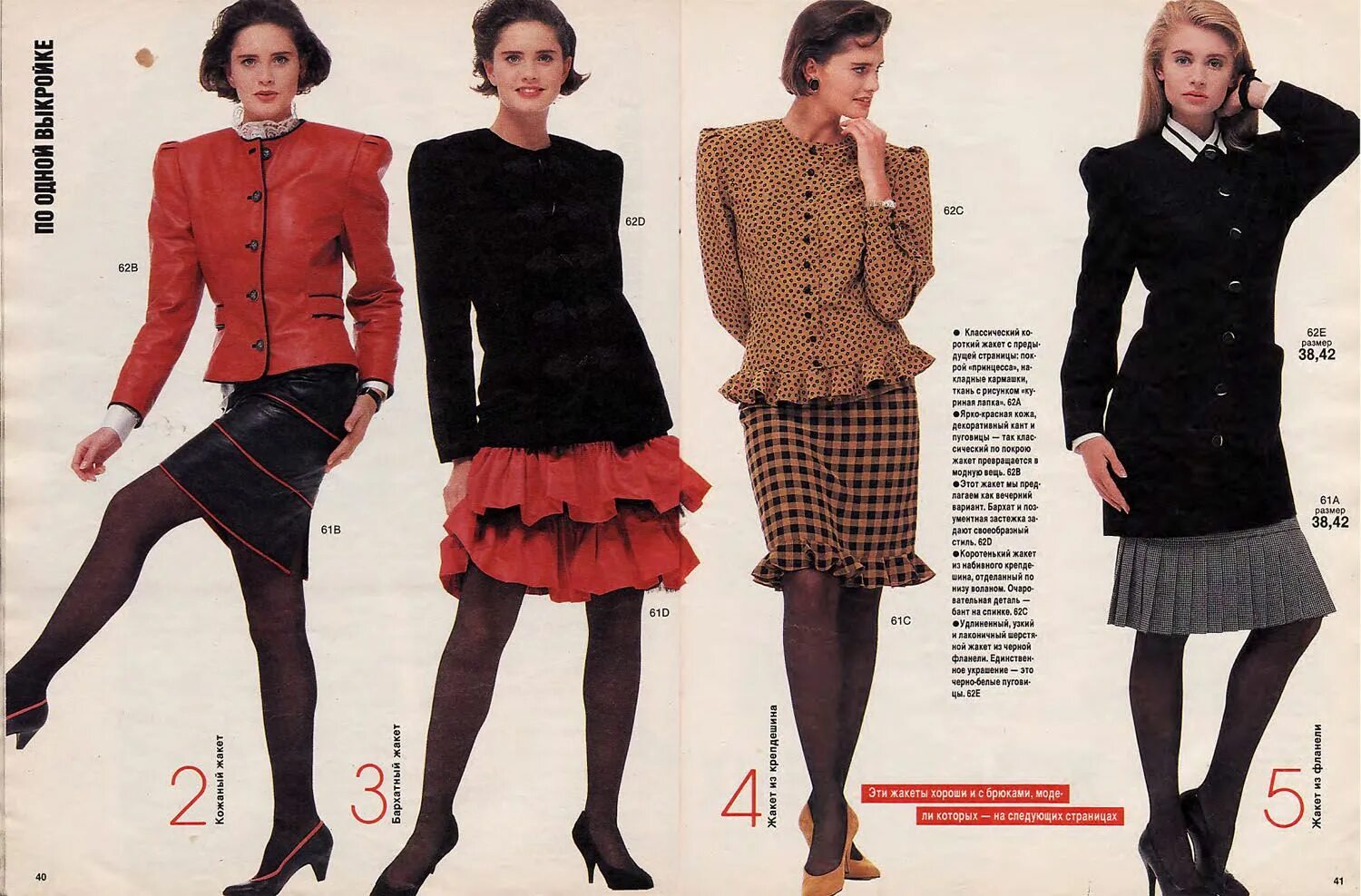 Мода 1988 года женская Soviet Fashion: Style Pages from 1980s U.S.S.R. - Flashbak Soviet fashion, Ussr 