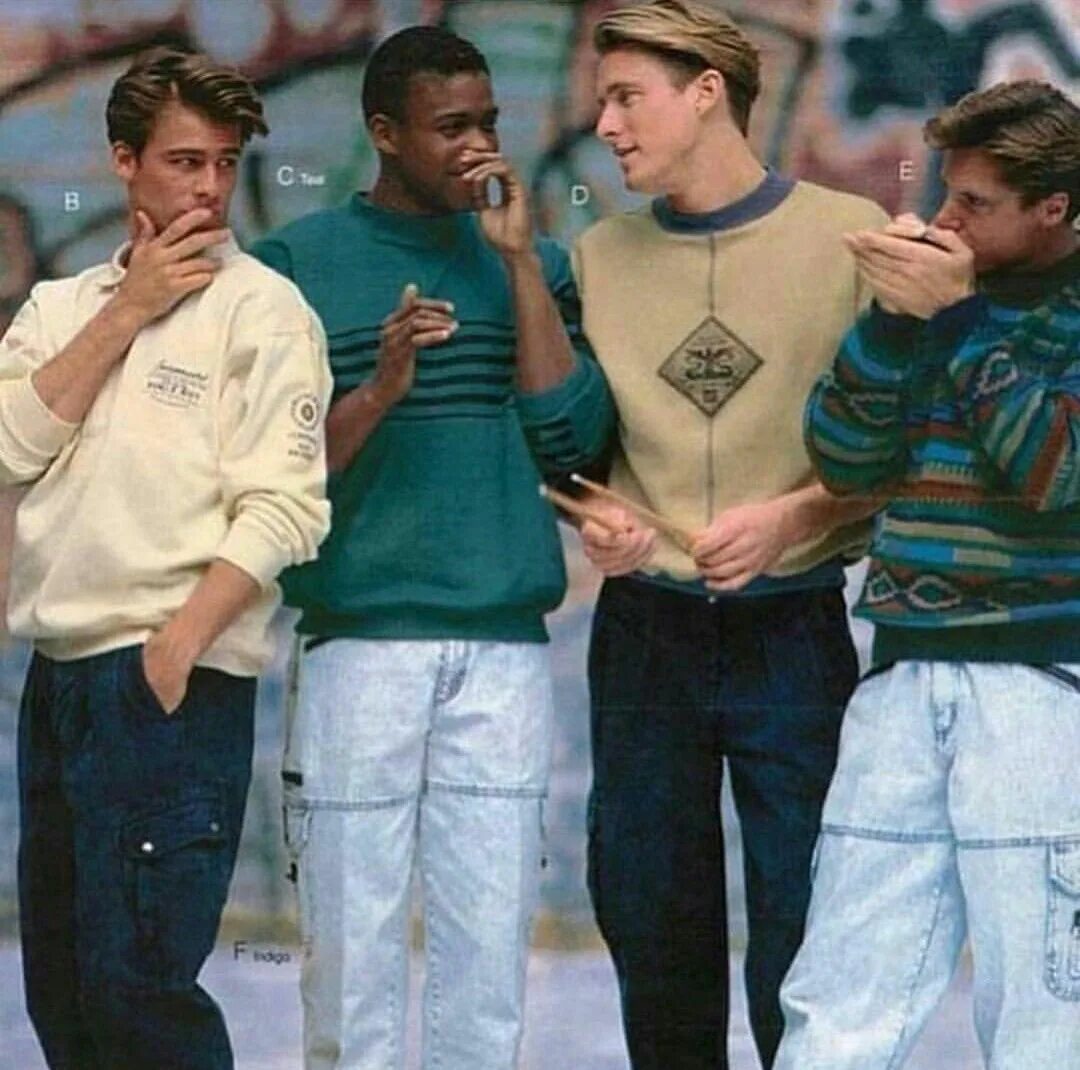 Мода 1990 фото Pin on shit4thewall 90s fashion men, 80s fashion men, 1990s fashion trends