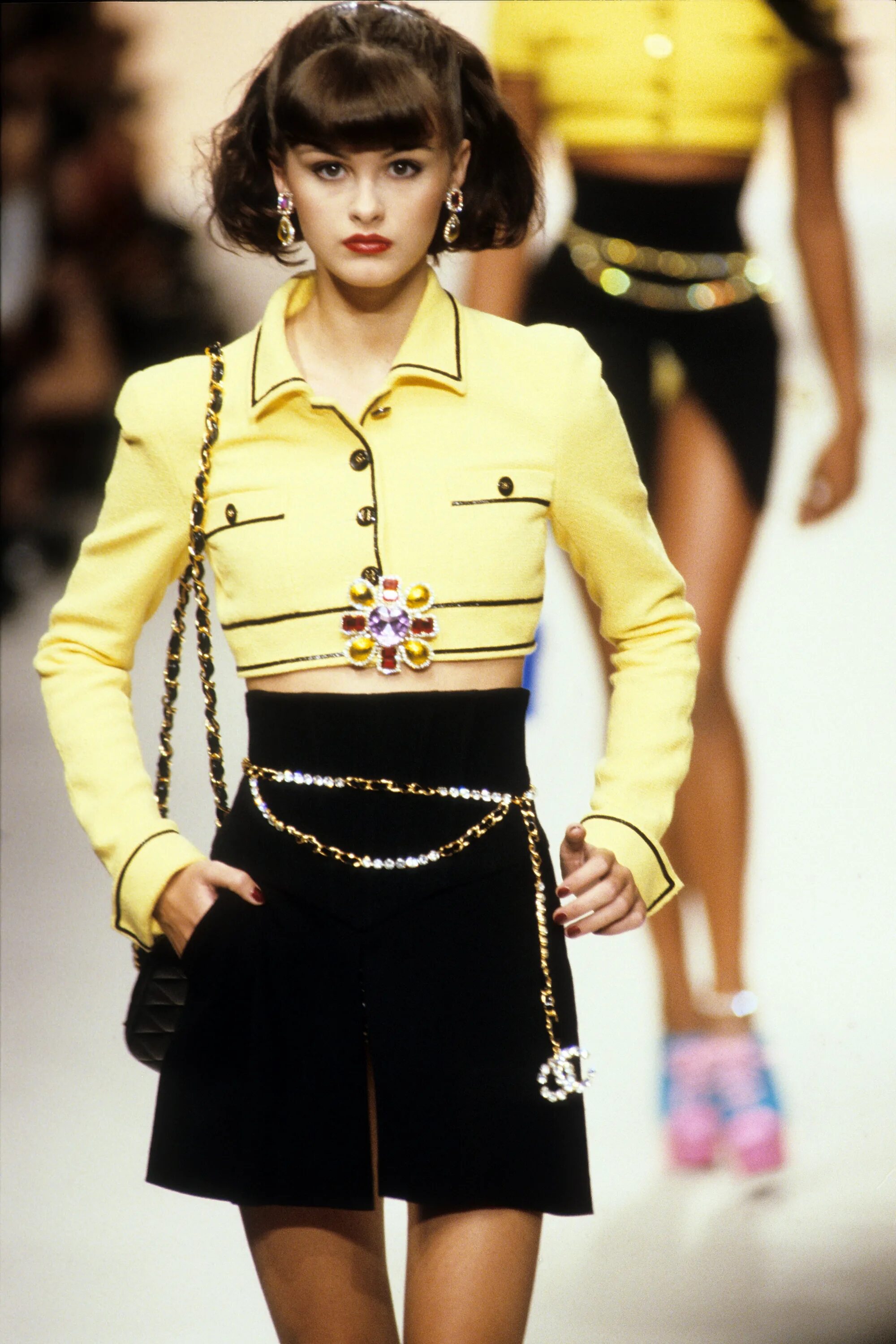 Мода 20003 год фото Chanel Spring 1995 Ready-to-Wear Collection Vogue