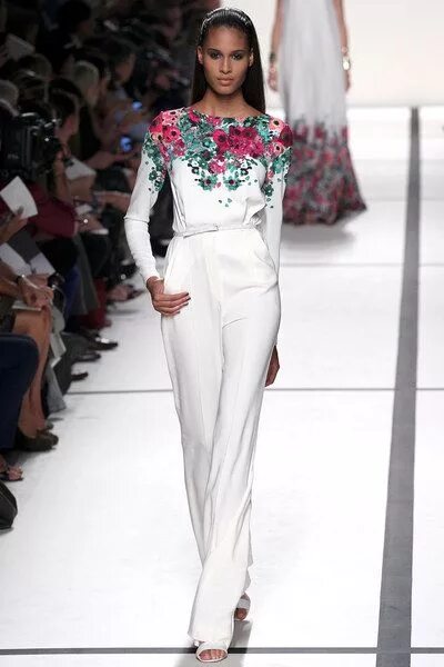 Мода 2014 года женской Elie Saab Spring 2014 Ready-to-Wear Collection Fashion week, Paris fashion week,