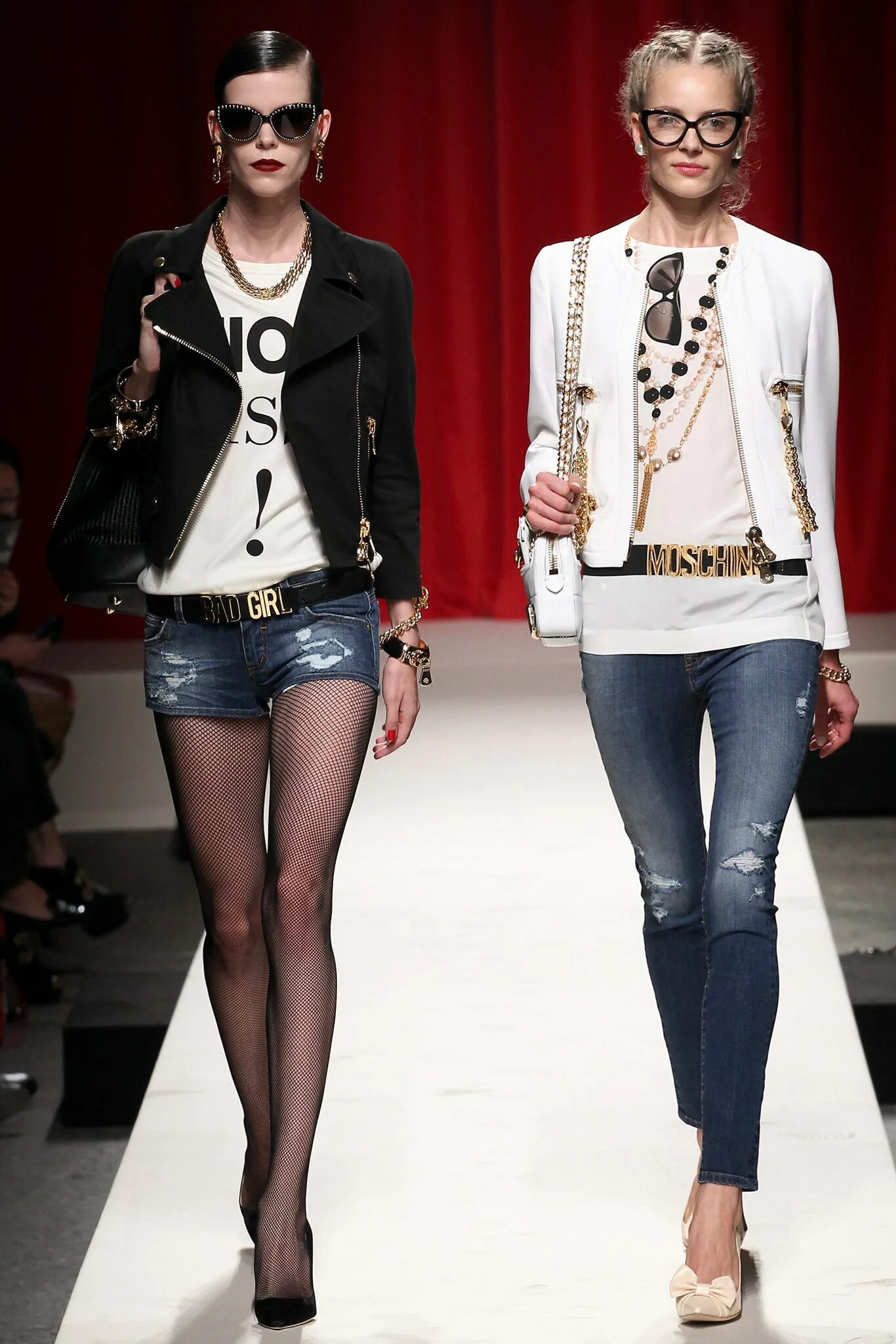 Мода 2014 года женской Moschino Spring 2014 Ready-to-Wear Collection Vogue