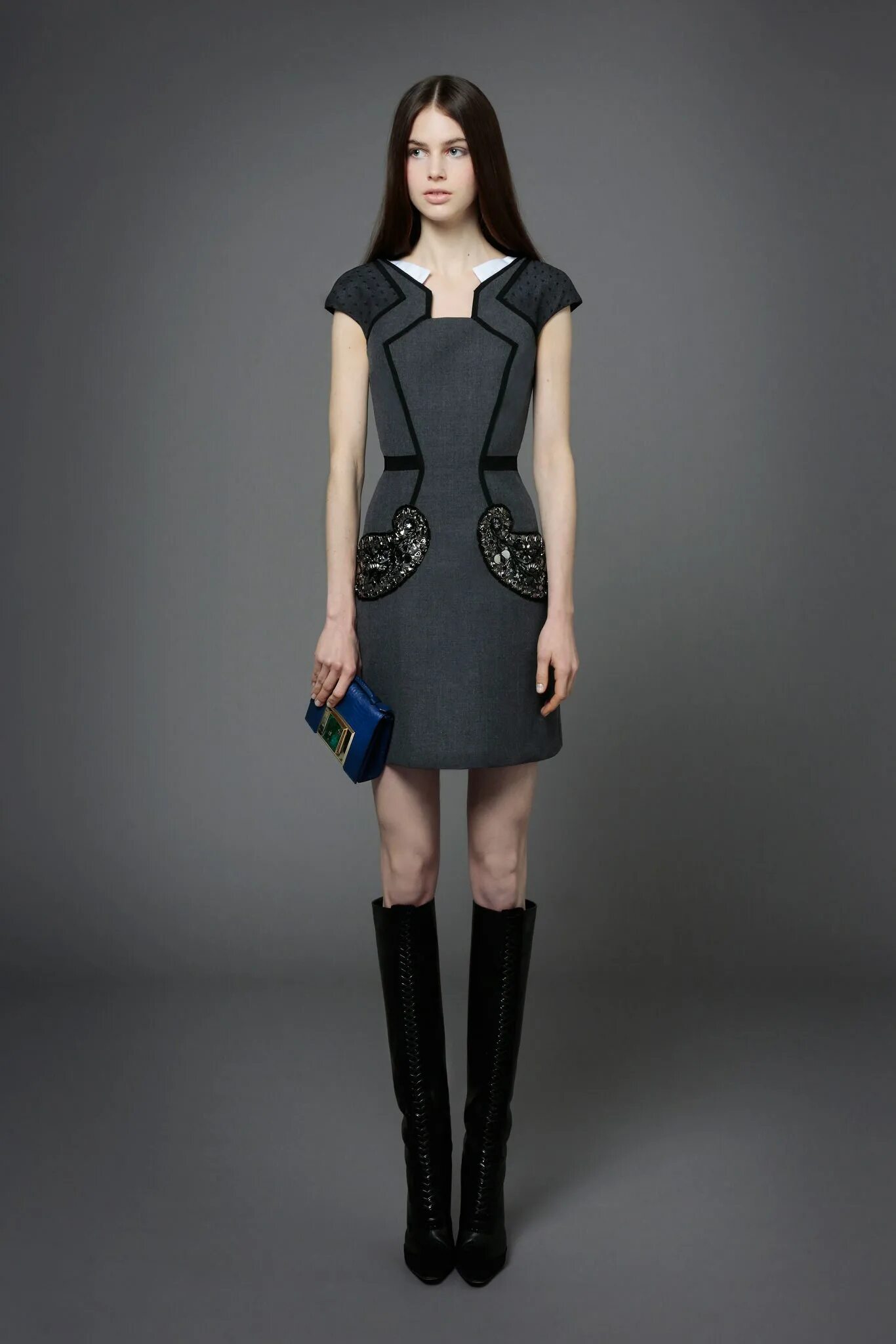Мода 2014 женская Andrew Gn Pre-Fall 2014 Collection Vogue