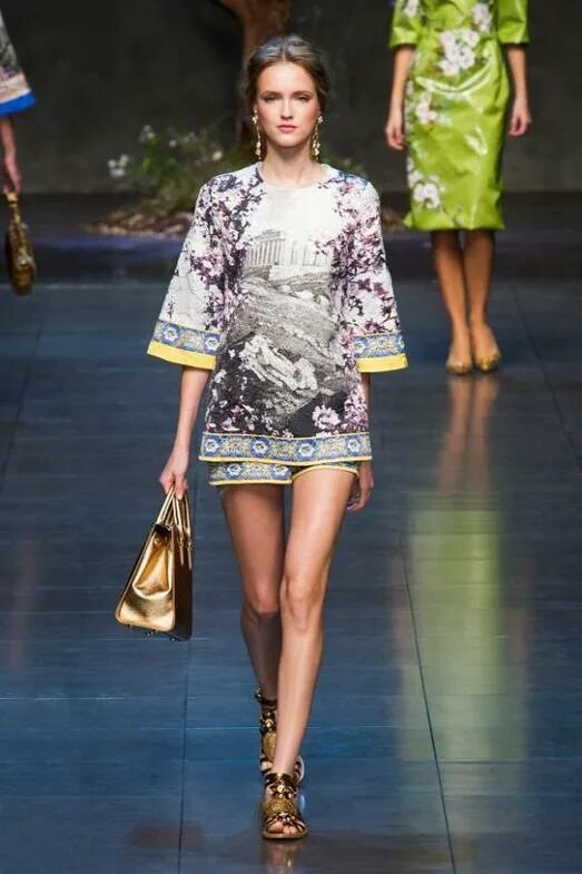 Мода 2014 женская Коллекция Dolce & Gabbana весна-лето 2014: Мода, стиль, тенденции в журнале Ярма