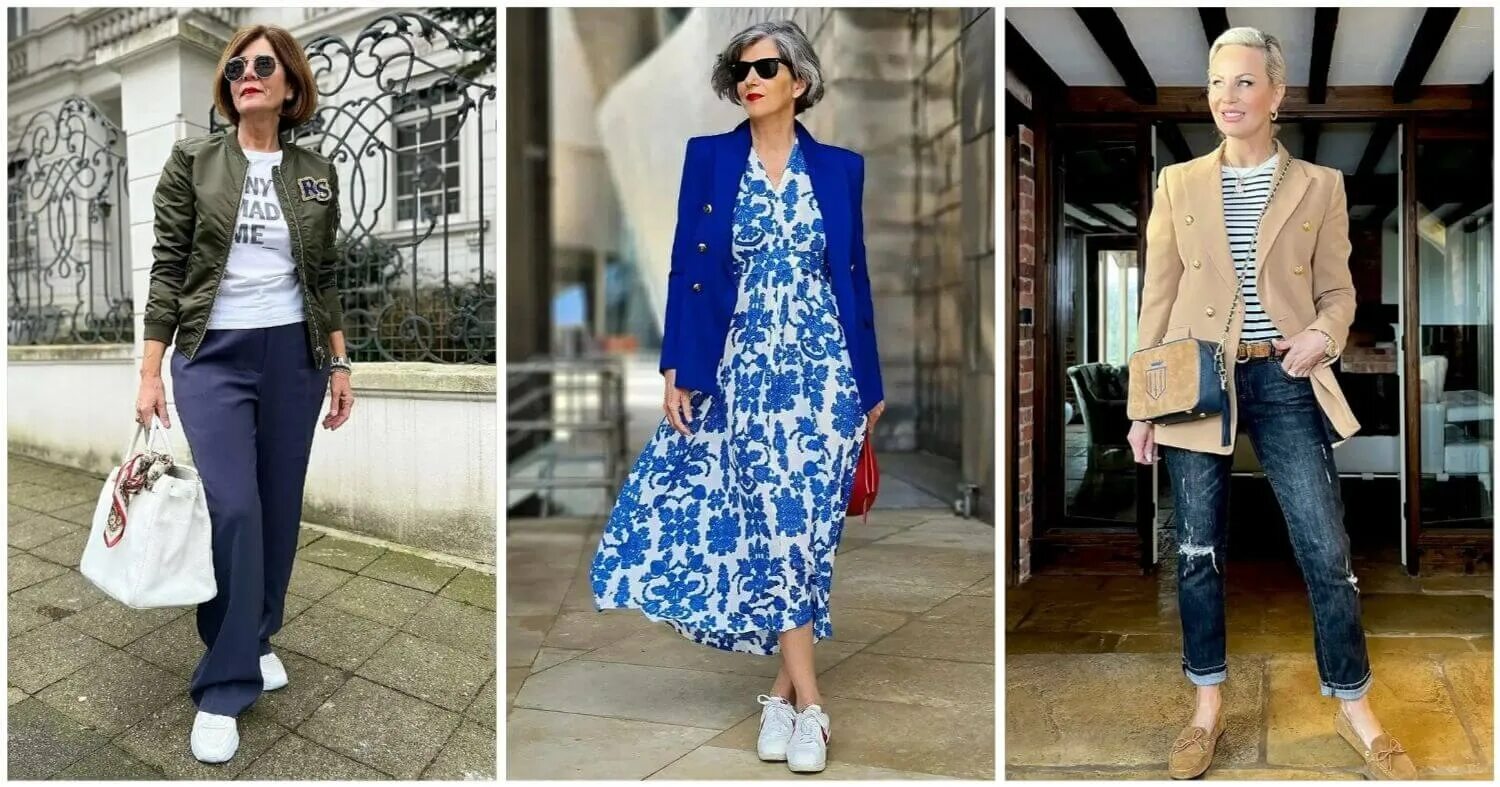 Мода 2024 женская 45 Одежда для женщин после 60 весна 2024 (49 фото) - картинки и фото fashionhot.clu