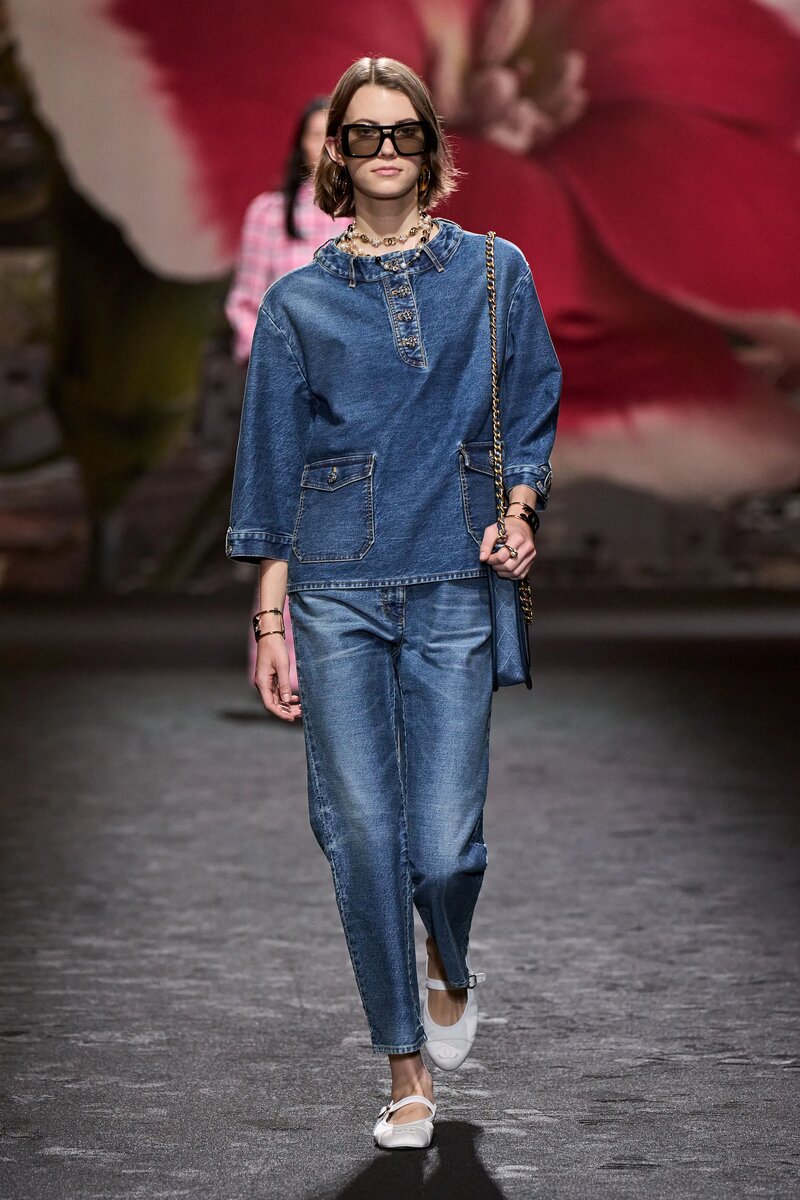 Мода 2024 женская одежда фото Коллекция Chanel SS 2024 - непринужденная летняя прогулка LESEL fashion Дзен