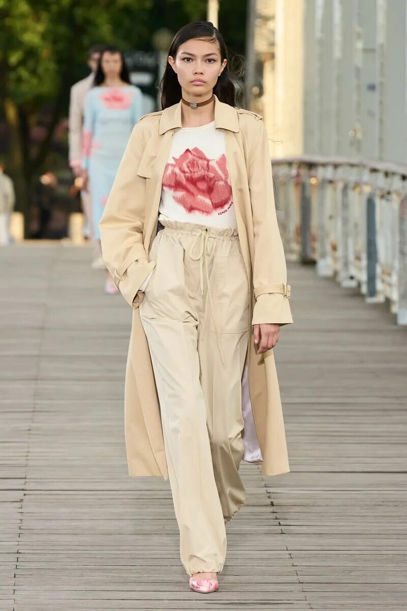 Мода 2024 женская одежда лето фото Kenzo - коллекция весна-лето 2024 С ПОДИУМА В ЖИЗНЬ! Дзен
