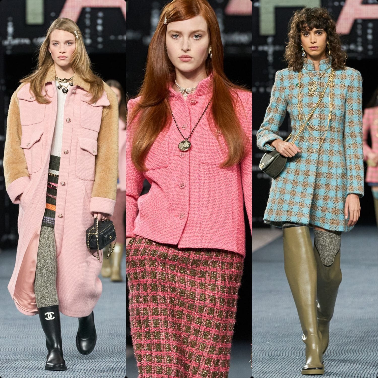 Мода 2024 женская осень фото Chanel Fall Winter 2022-2023 - RUNWAY MAGAZINE ® Official