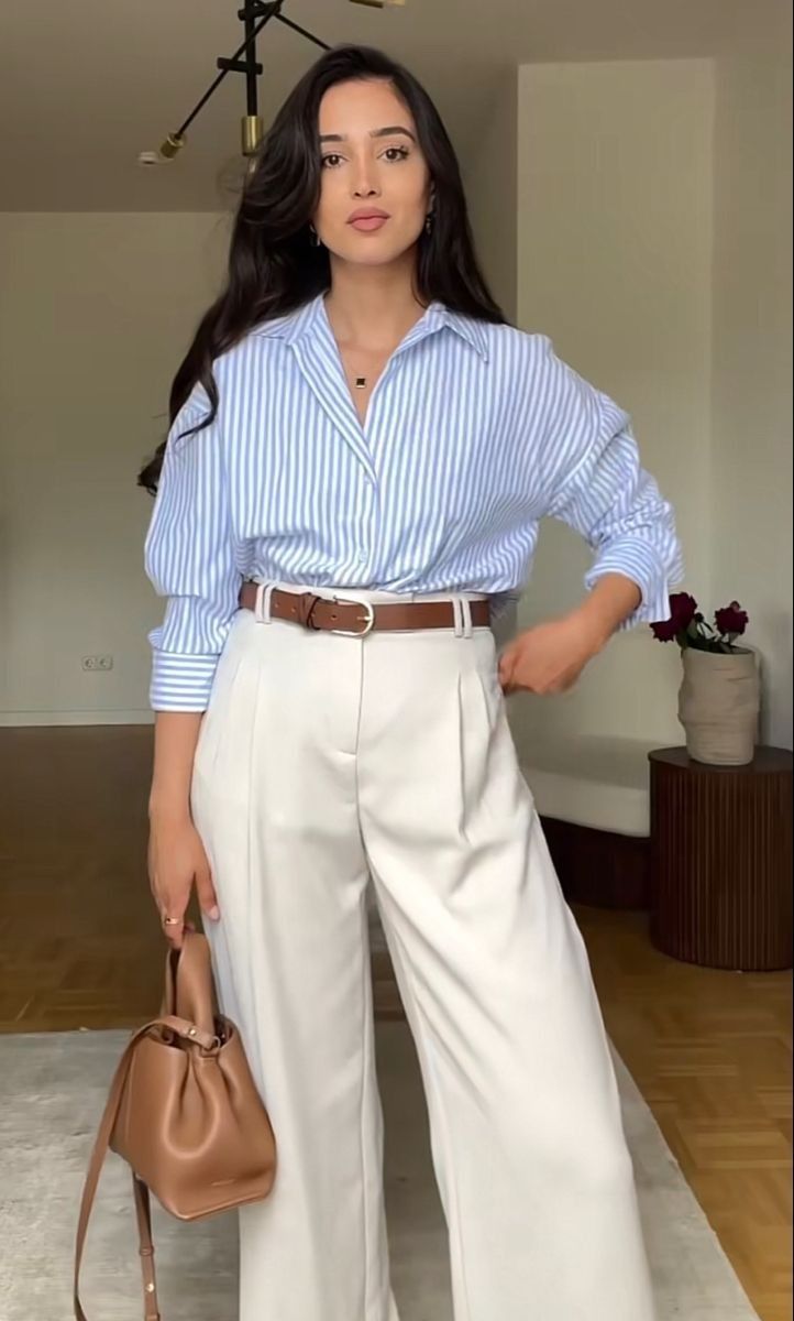Мода 2024 женская рубашки Pin on senior de francisco in 2024 Stylish work attire, Stylish outfits, Fashion