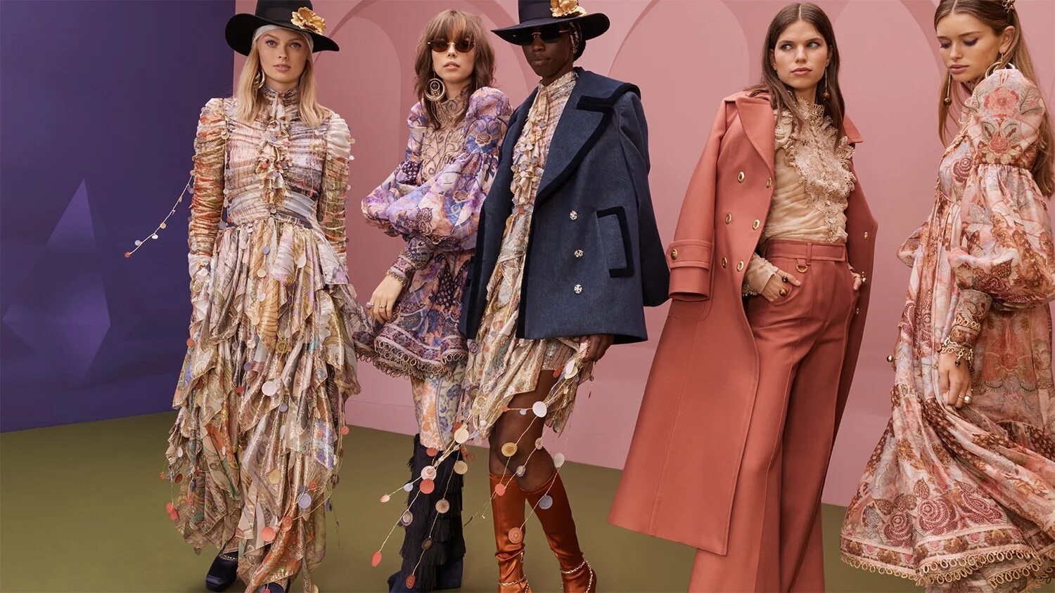 Мода 2024 женская цвета Backstage at our Fall 2022 Show ZIMMERMANN