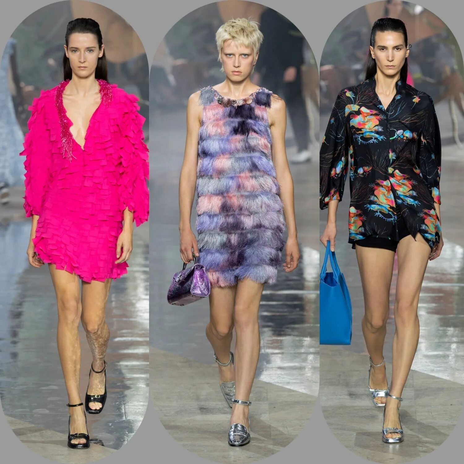 Мода 2024 женская цвета Shiatzy Chen Spring Summer 2024 - RUNWAY MAGAZINE ® Official