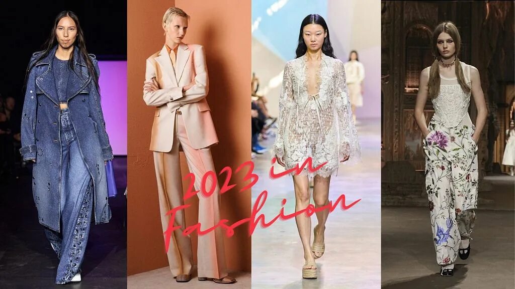 Мода 2025 года женская зима 2023 Fashion Trends: An eclectic mix of everything everywhere all at once - Yaho