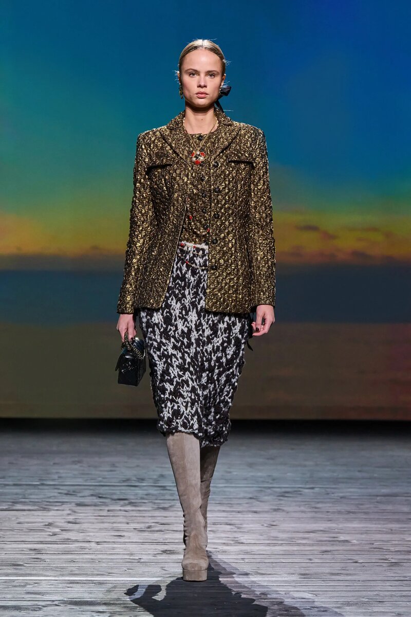 Мода 2025 женская одежда и обувь Коллекция Chanel FW 2024/2025 - ностальгия по эпохе Габриэль Шанель LESEL fashio