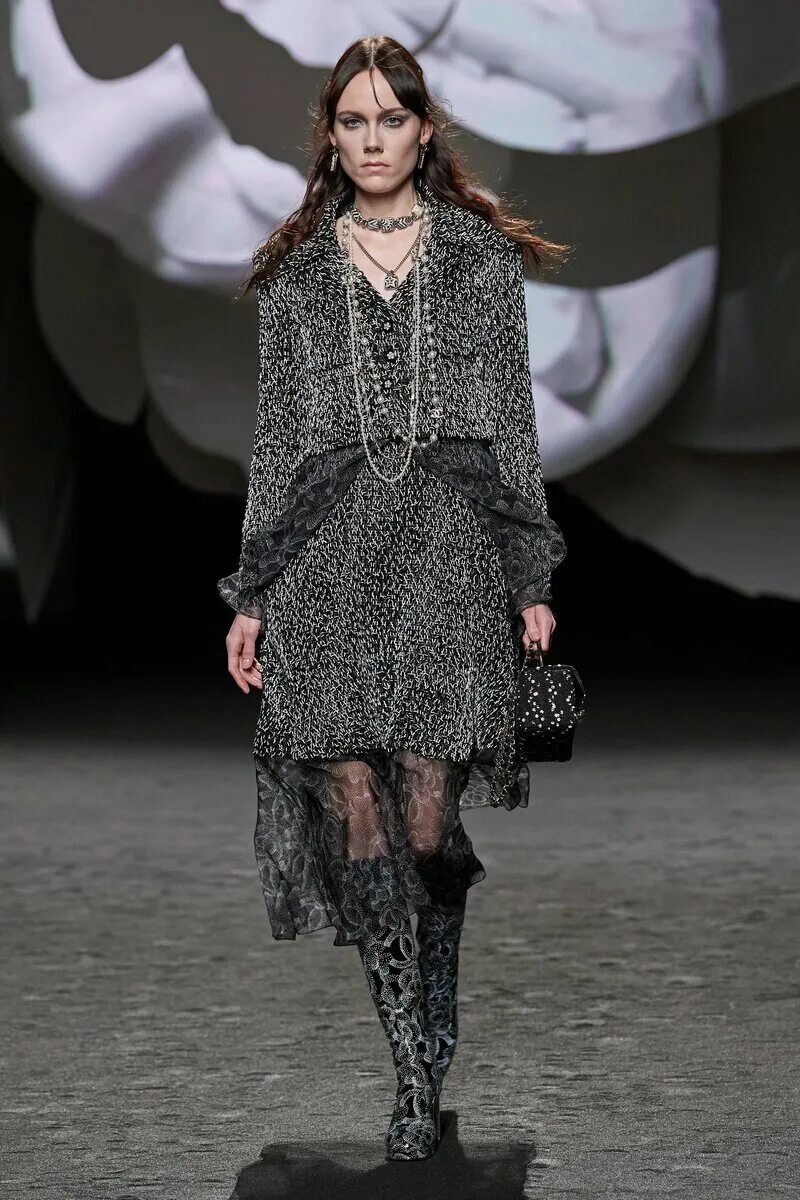 Мода 2025 женская одежда тенденции Коллекция Chanel осень-зима 2023/24 С ПОДИУМА В ЖИЗНЬ! Дзен