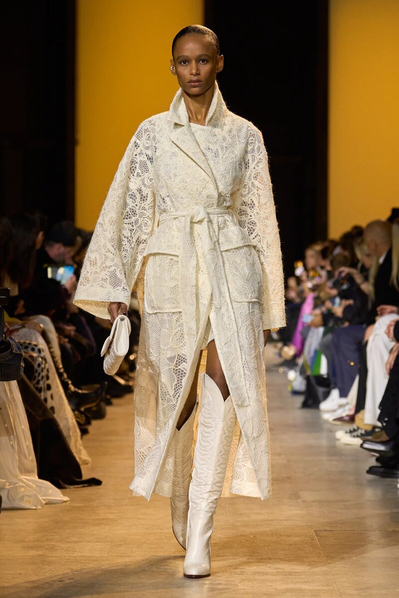 Мода 2025 женская одежда тенденции зима Коллекция Elie Saab Осень-Зима 2024-2025 Селина С. Кайл Make Fashion Inspire Aga