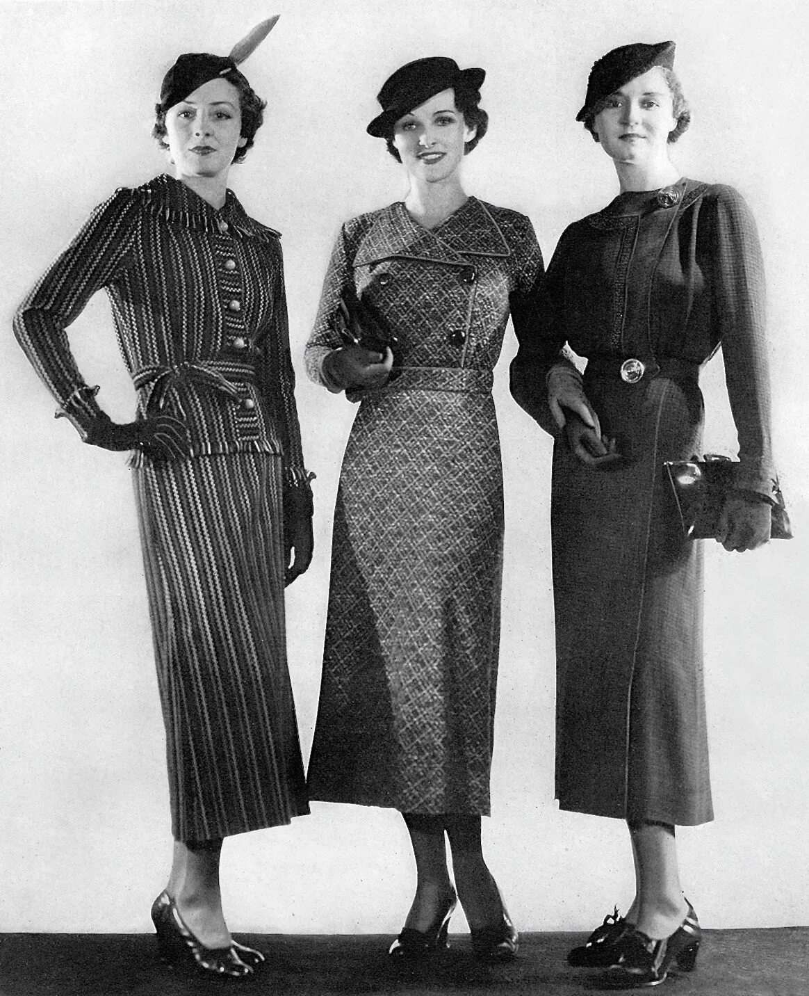 Мода 30 фото Pin by 1930s Women's Fashion on 1930s Dresses 1 1930s fashion, Fashion, Vintage 