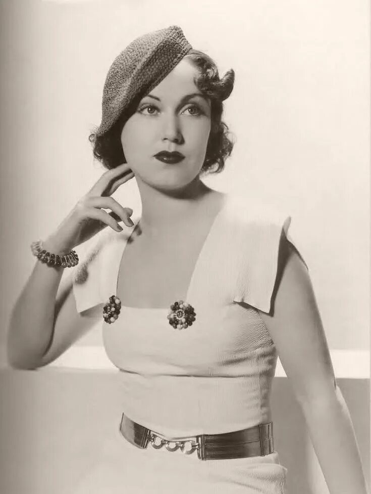 Мода 30 годов фото женщины Vintage: Portraits of Fay Wray (1920s) MONOVISIONS - Black & White Photography M