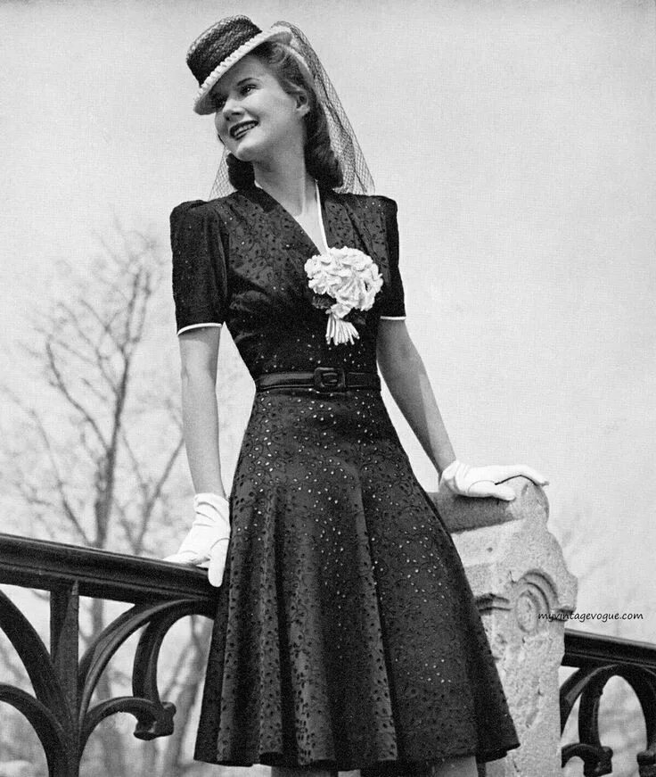 Мода 40 фото Pin by Kimberley Mclennan on 1940's Fashion Photos Style inspiration spring, Vin