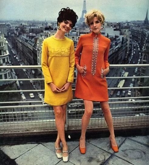 Мода 60 70 годов фото 60er Jahre Pariser Mode / Beautiful Photo Sixties fashion, 1960s fashion, Fashio