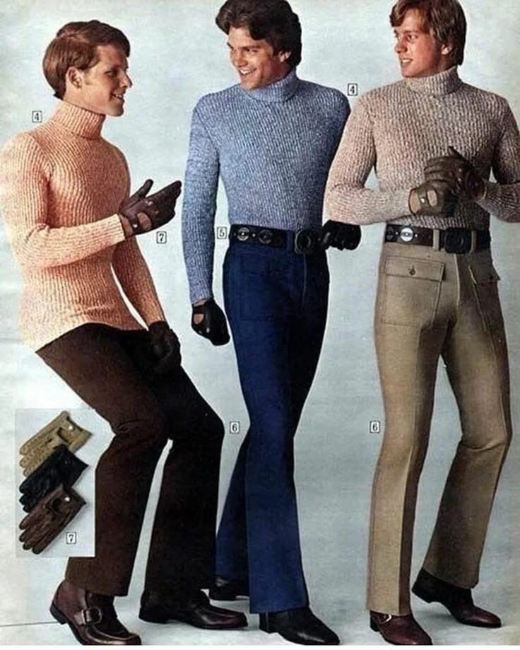 Мода 60 годов фото мужчины Converting Culture on Instagram: "Multiple Styles and Trends from a 70s 'JCPenne