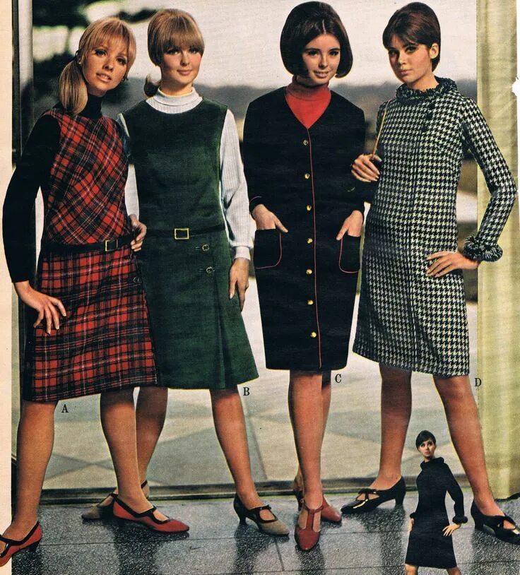 Мода 60 годов фото одежды 60s Fashion for Women: A Compilation of Trends and Iconic Looks 60s fashion, Six