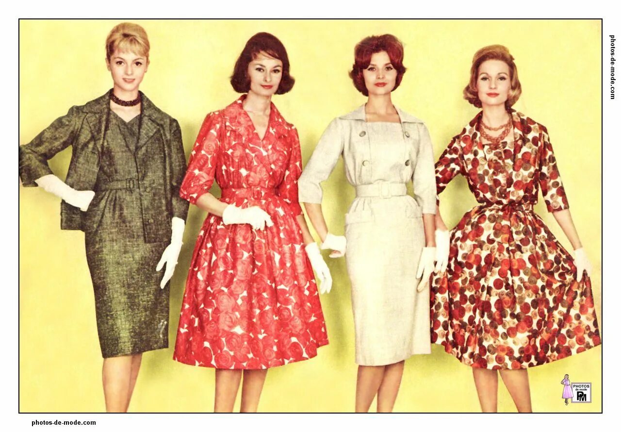 Мода 60 годов одежда женская mode 1962 1960s fashion women, Retro fashion, 1960 fashion