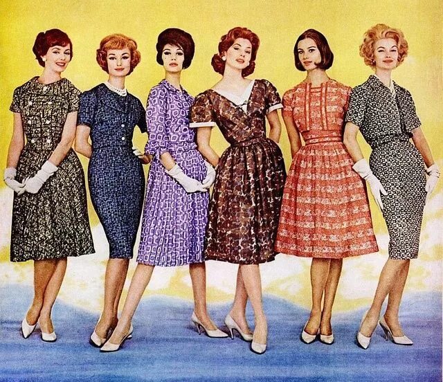 Мода 60 годов одежда женская Early 1960s Women's Fashion 60s fashion women, 1960s fashion women, 60s fashion 
