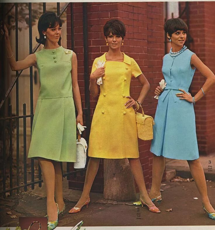 Мода 60 х фото The Swinging Sixties Sixties fashion, Retro fashion, 1960s fashion