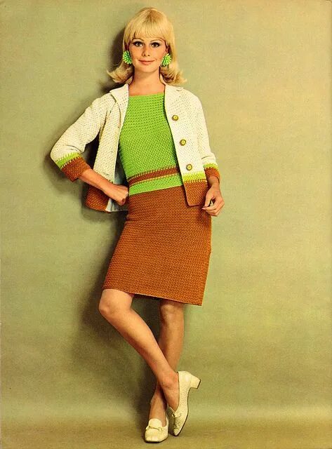 Мода 60 х фото spinnerin_vol183_jacinth Sixties fashion, Retro fashion vintage, Retro fashion