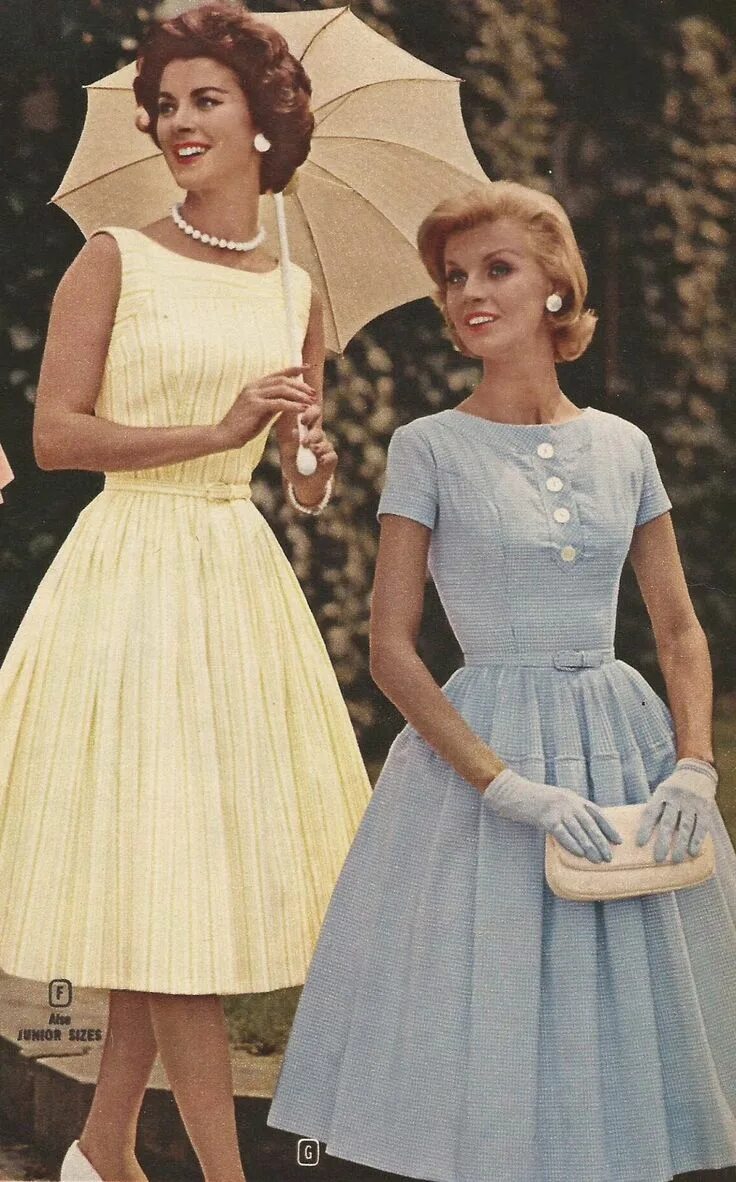 Мода 60 х фото платья TATILEINE VINTAGE: HISTÓRIA DA MODA- BOLSAS ANOS 60 Decades fashion, Fashion 50s