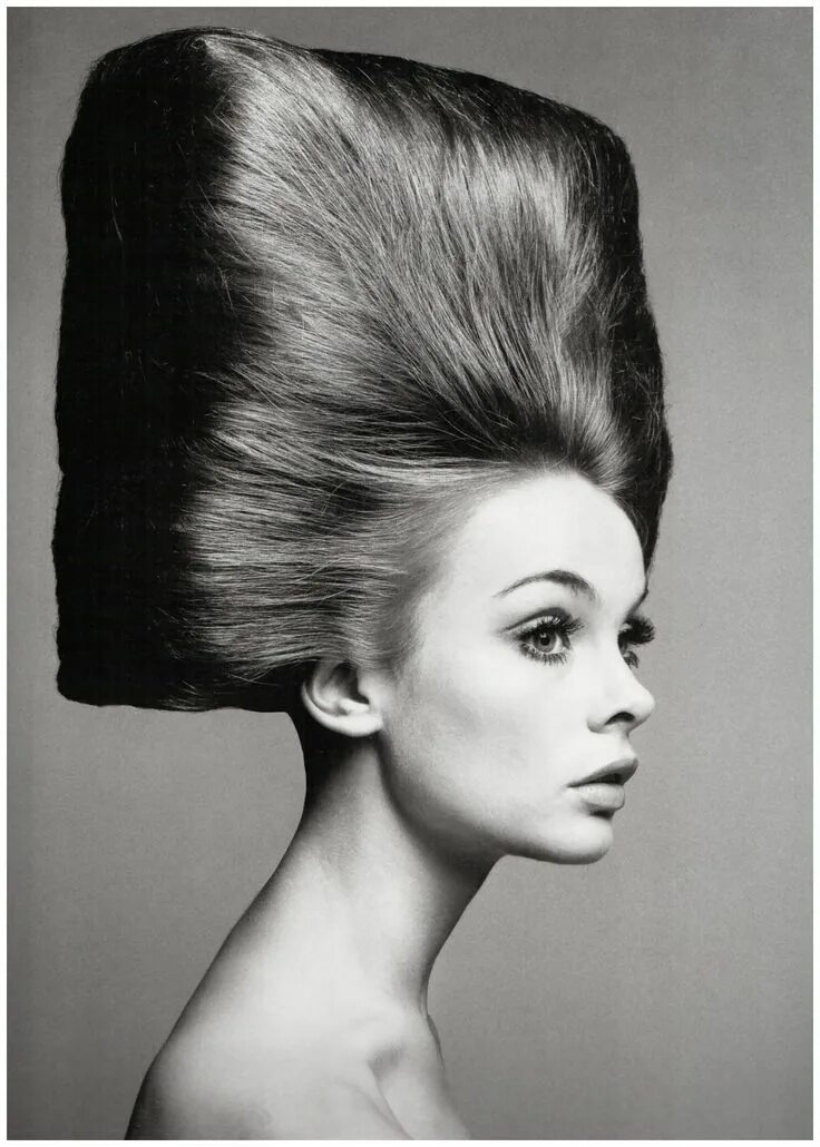 Мода 60 х годов женщины прически Le Vintage Джин Шримптон для американского VOGUE, 1965 Richard avedon photograph