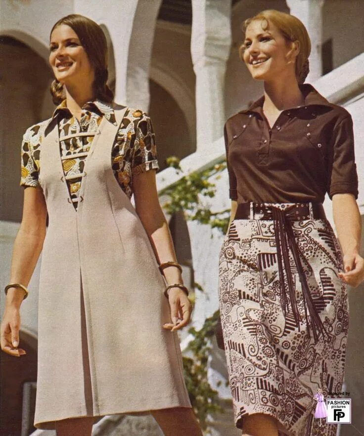 Мода 70 годов фото женские Groovy 70's -Colorful photoshoots of the 1970s Fashion and Style Trends