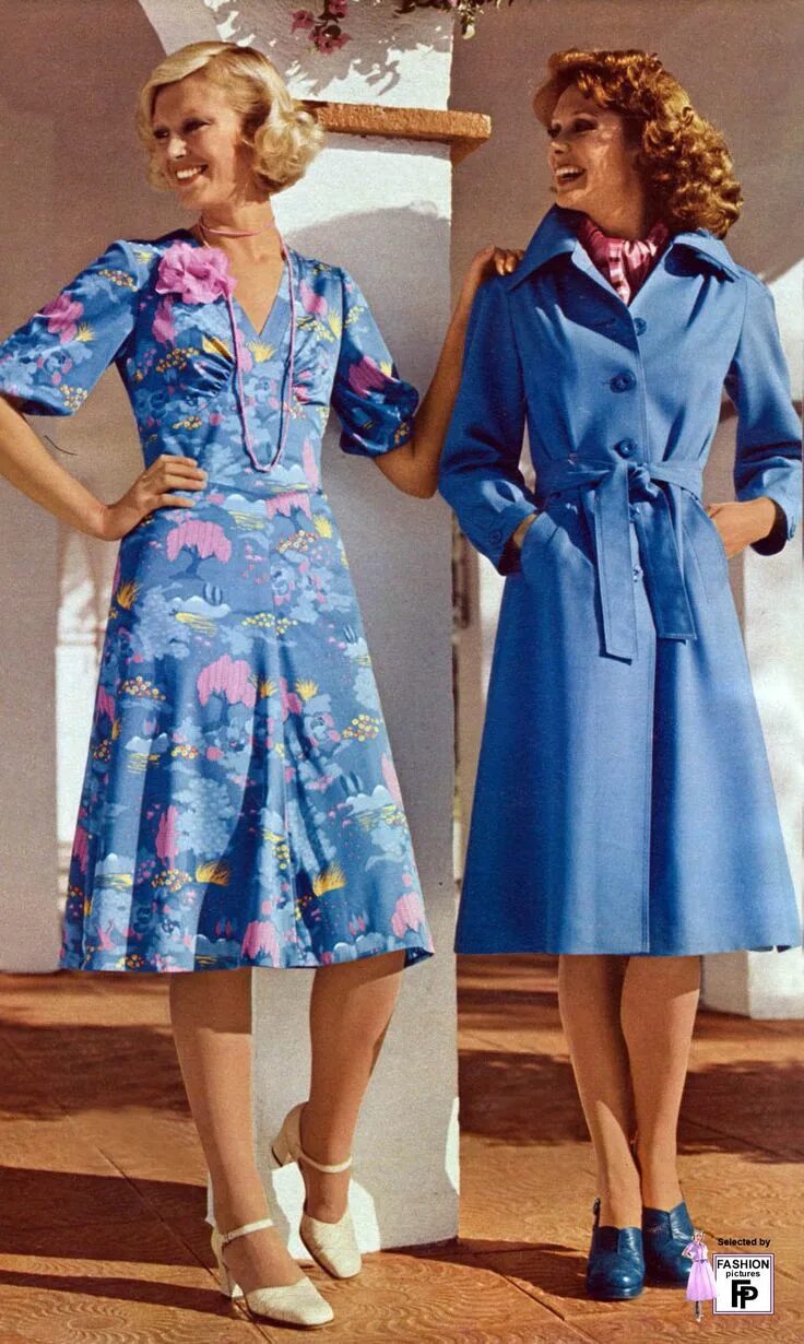 Мода 70 х фото платья Pin by Barbara Whitford on 6. Women's Vintage Clothing and Fashion: Memories of 