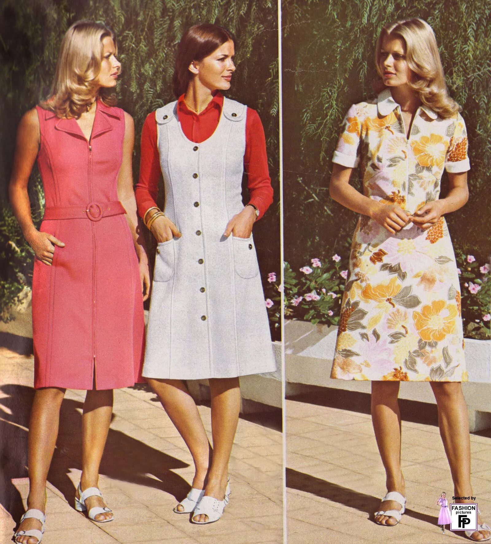Мода 70 х фото платья Retro fashion pictures from the 1950s 1960s 1970s 1980s and 1990s. 70s womens fa