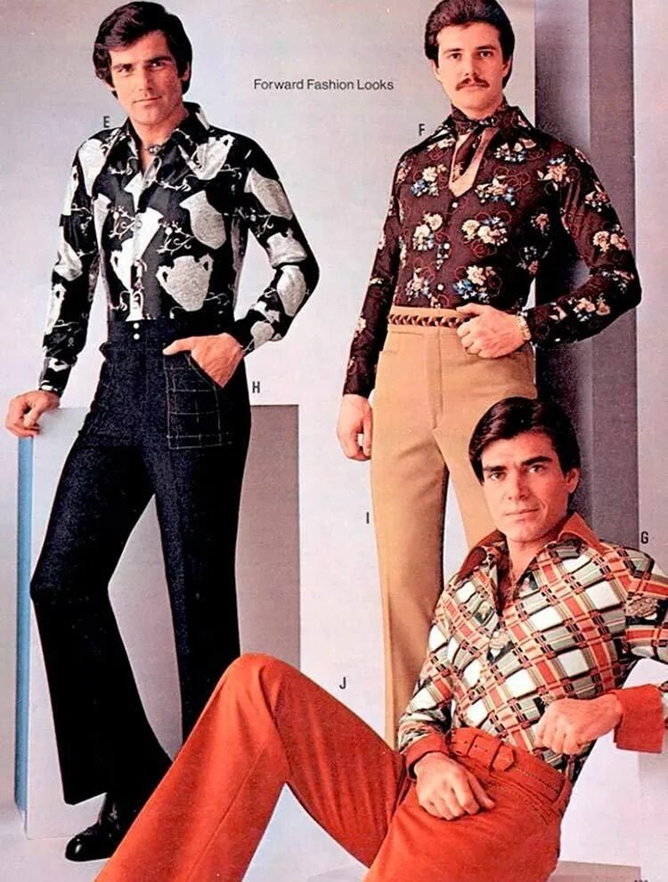 Мода 70 мужская ссср Editoriais dos anos 70 mostram que a moda masculina já foi mais divertida 70s fa
