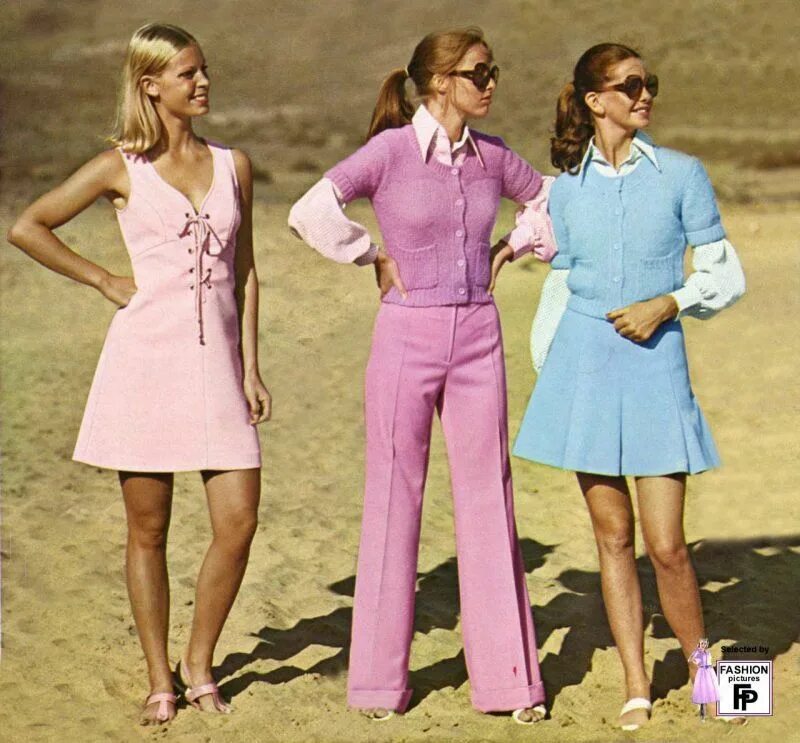 Мода 70х фото Groovy 70's -Colorful photoshoots of the 1970s Fashion and Style Trends The Vint
