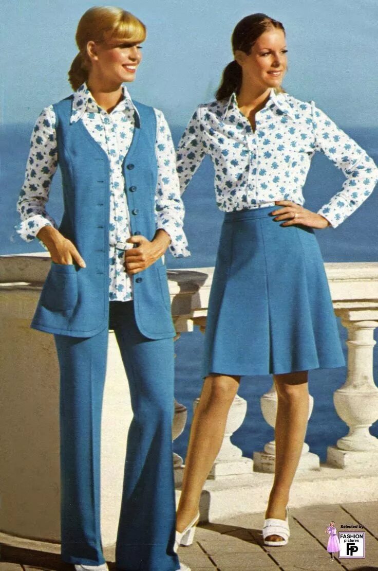 Мода 70х фото 50 Awesome and Colorful Photoshoots of the 1970s Fashion and Style Trends 1970s 
