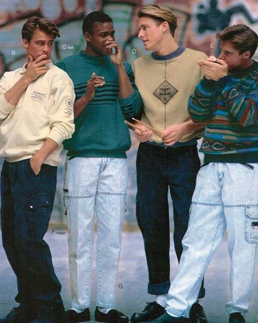 Мода 80 90х мужская 100 Plus Years of Men's Fashion 90s fashion men, 1990s fashion trends, 90s fashi