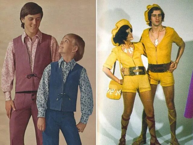 Мода 80 годов мужчины ссср фото Ridiculous Matching Outfits From 1970s Fashion Ads, 70's fashion