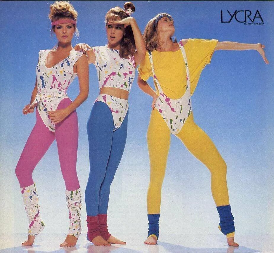Мода 80 х женщины фото The '80s were all about pushing the limits in terms of colors, prints, and geome