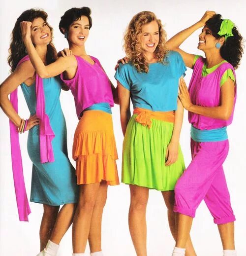 Мода 80х одежда женская The Gloss Menagerie ca. 80s,90s 80s fashion, 1980s fashion trends, 1980s fashion