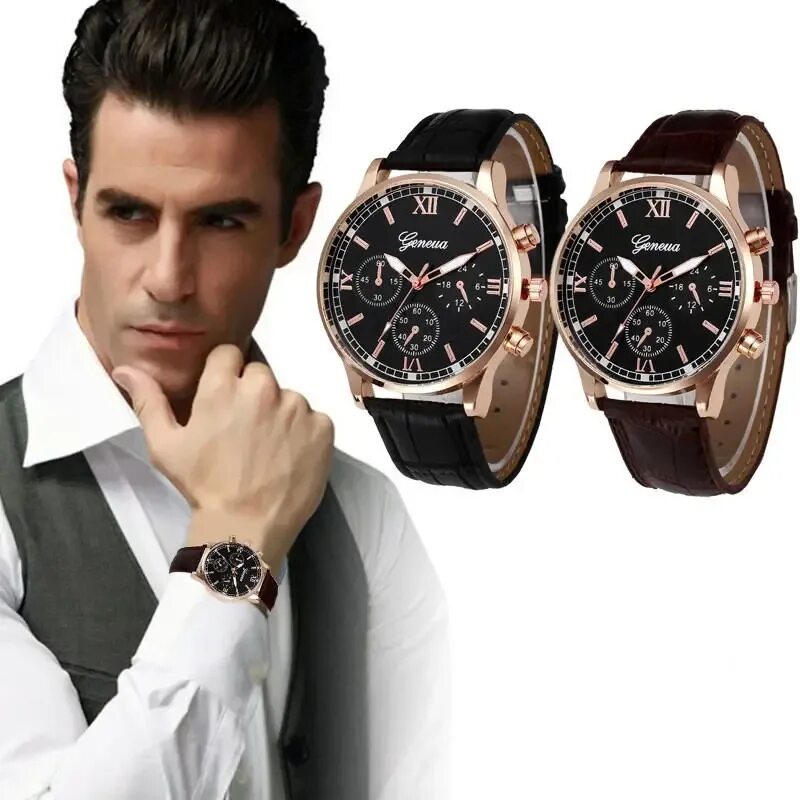 Мода часов мужские Популярные бестселлеры, мужские часы, простые, Orologio Uomo, мужские часы, квар