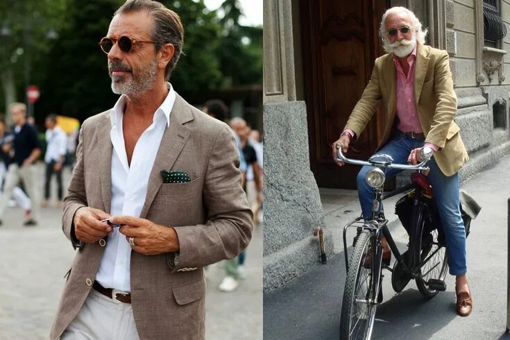 Мода для пожилых мужчин после 60 фото well dressed italian man - Google Search Smart casual blazer, Smart casual style
