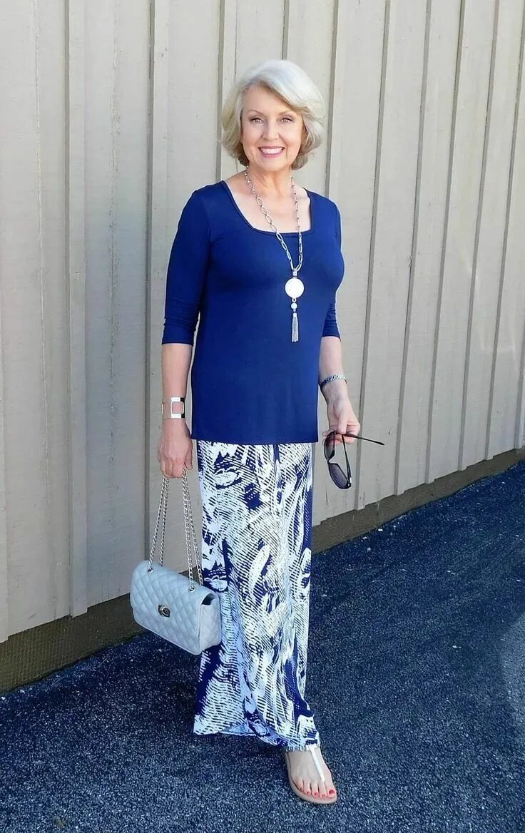 Мода для женщин 60 платья фото Летняя мода для женщин старше 60 лет Over 60 fashion, Fashion over 50, Fashion