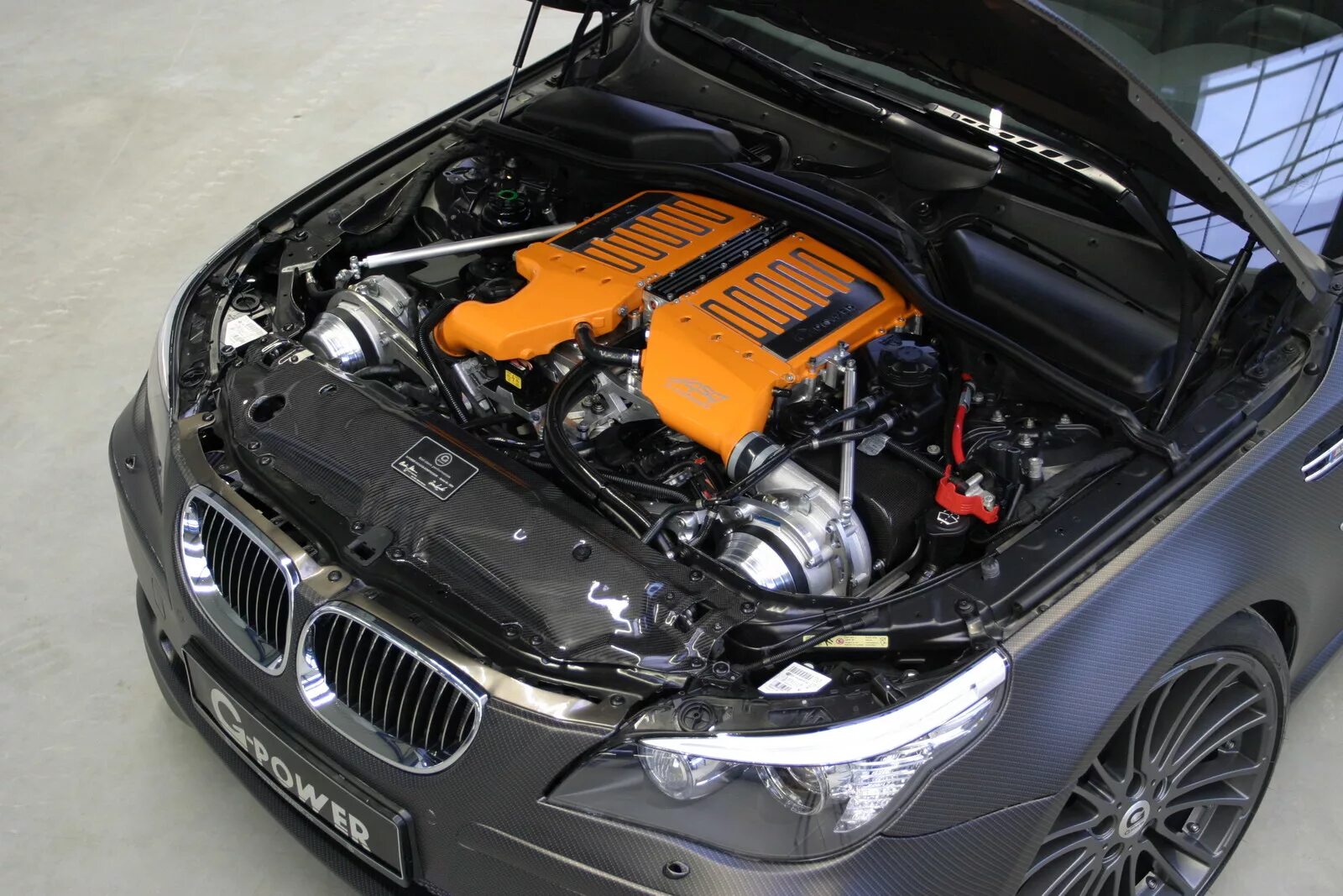 Мотор тюнинг бмв G Power BMW Hurricane RS (E60) фото № 62881 автомобильная фотогалерея G Power BM