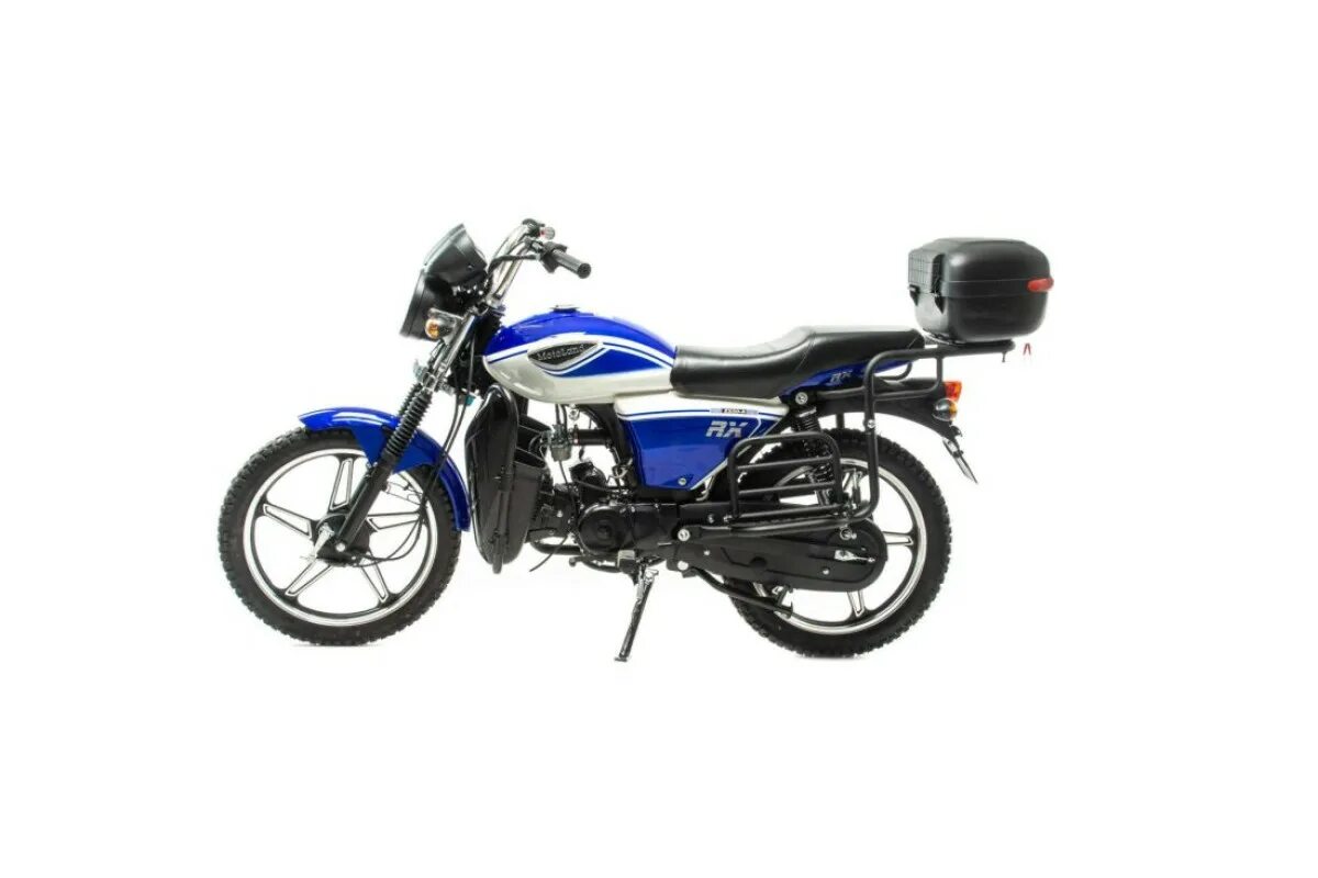 Мотоцикл alpha rx 125 фото Купить Мопед Motoland Альфа RX LUX 11 синий - 00000015331 по низкой цене в Киров