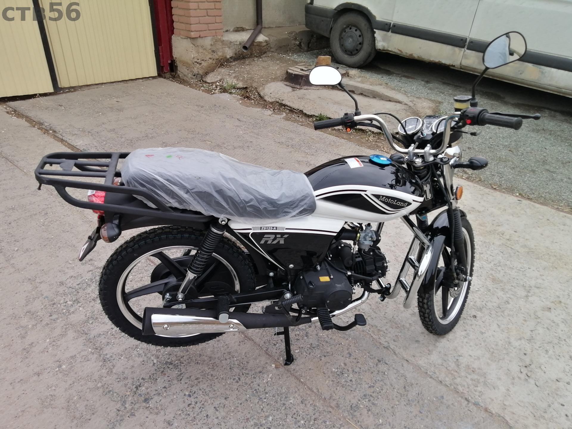 Мотоцикл alpha rx 125 фото Мотоцикл Motoland Альфа RX 125 с ПТС