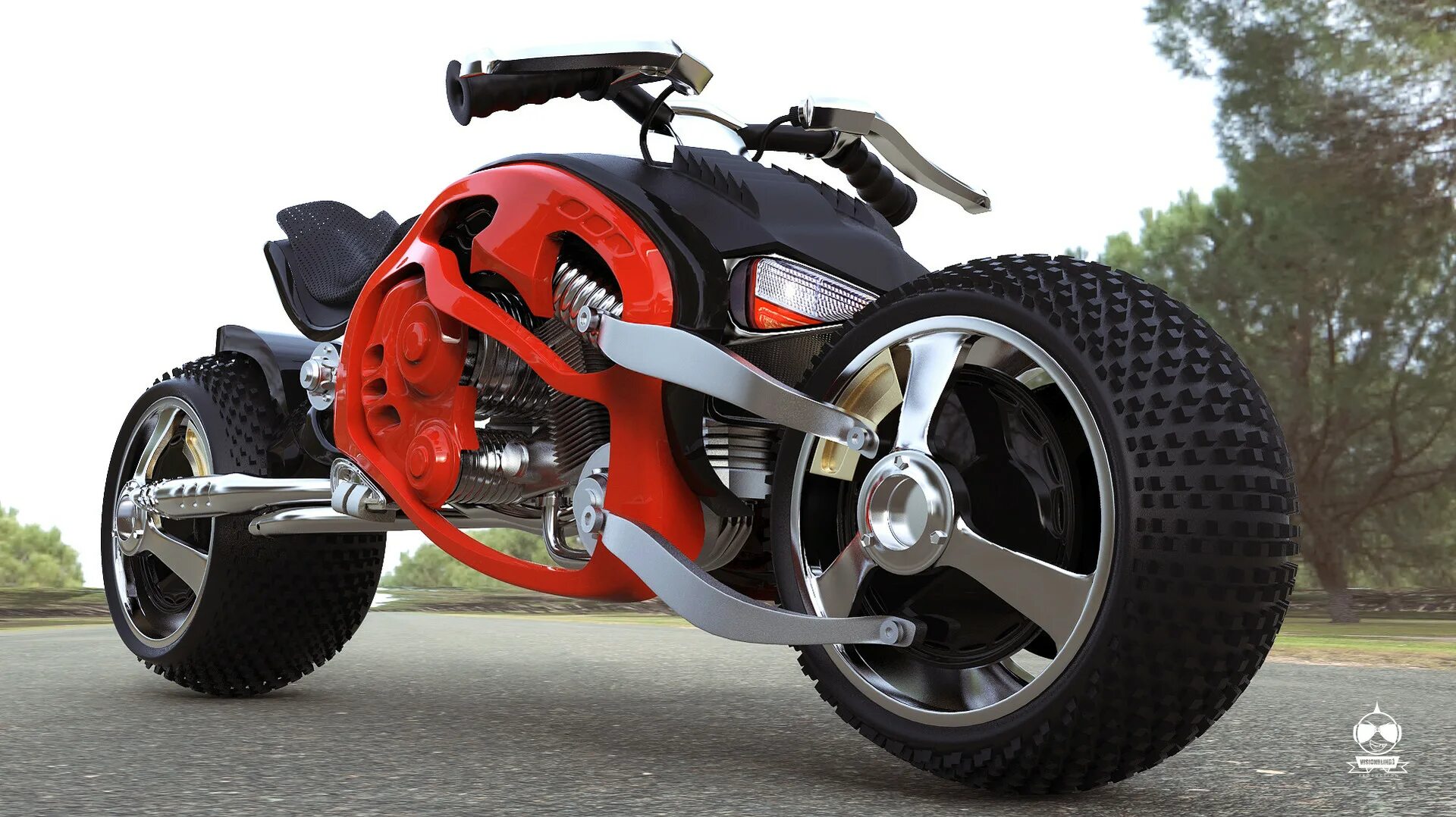Мотоцикл будущего фото ArtStation - Futuristic Motor Bike
